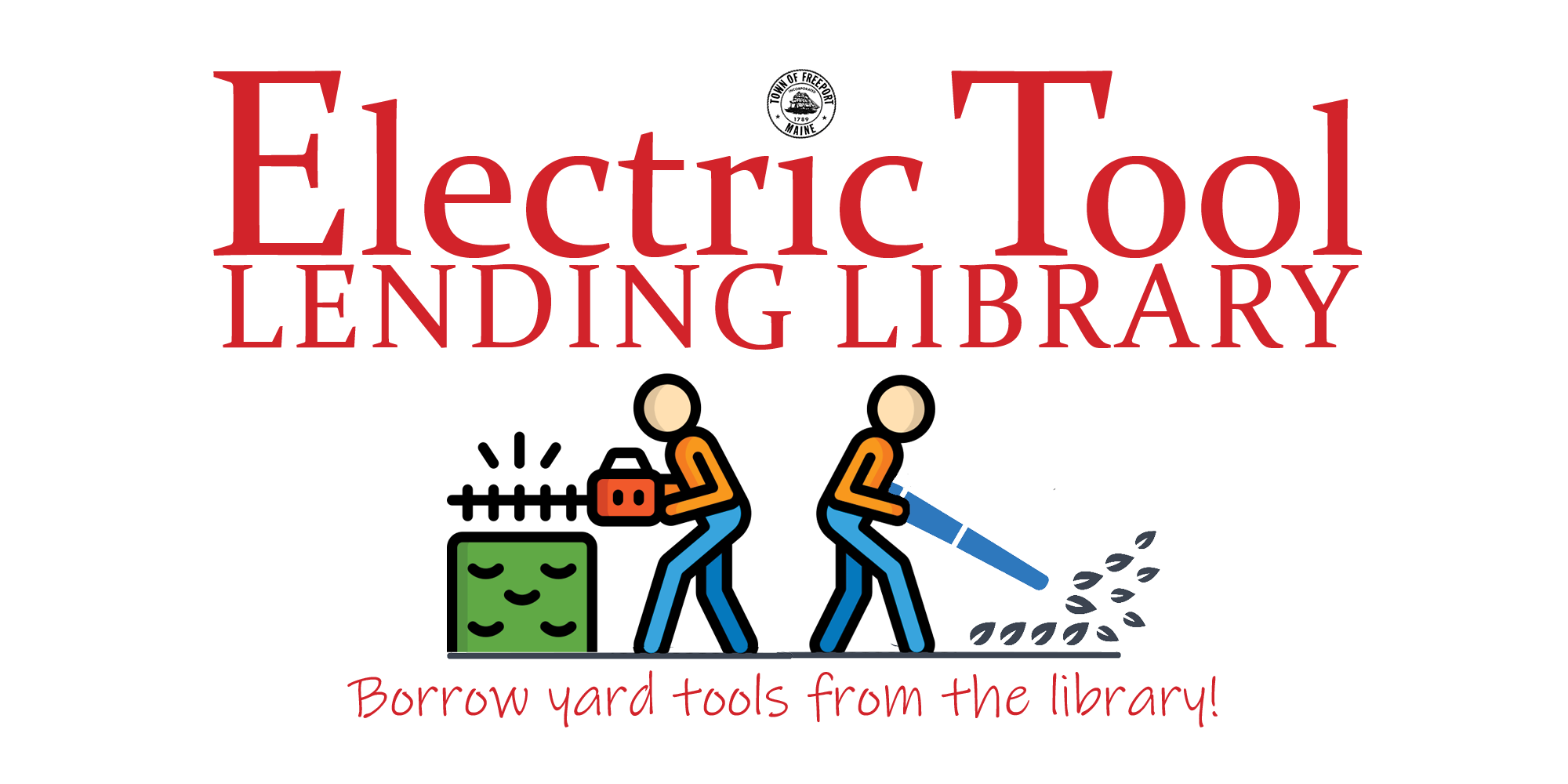 electric tool library logo fall